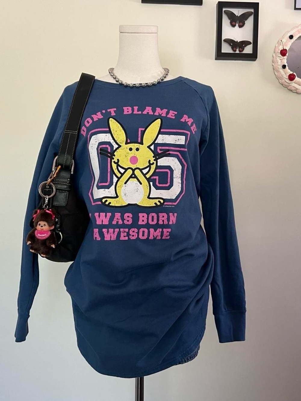 Happy Bunny Pullover Sweatshirt